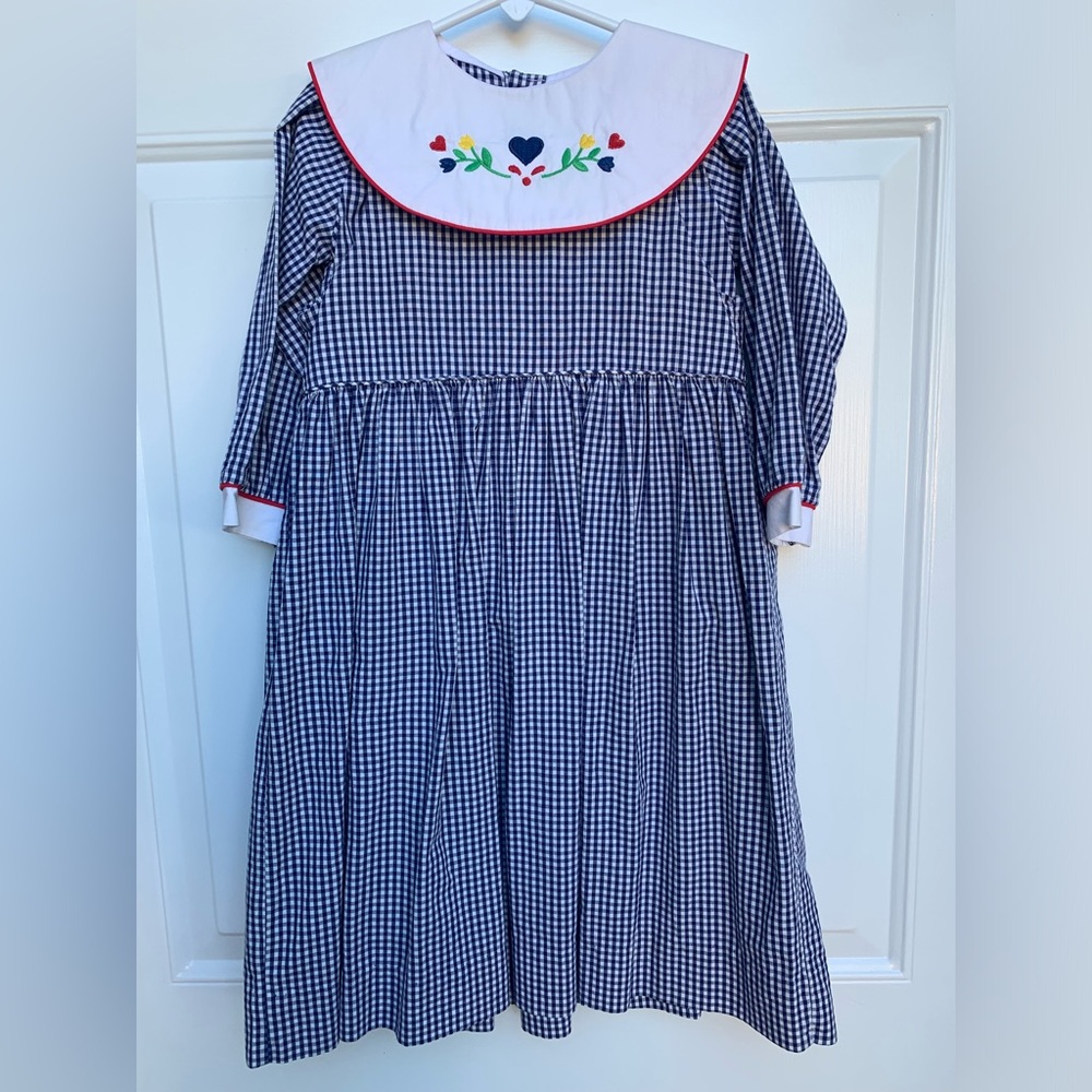 Chez Ami 2-Piece Dress and Blouse Set Girls Size 4